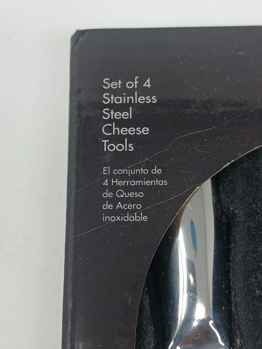 Oneida Stainless Steel 4-Piece Cheese Tool Set - Silver